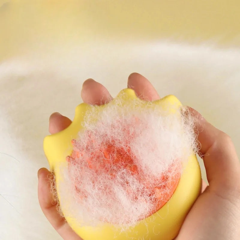 Pet Bath Brush Massage Brush Massage Comb Cat And Dog Bath Brush Pet Cleaning Supplies With Shampoo Box Pet Dog Brush