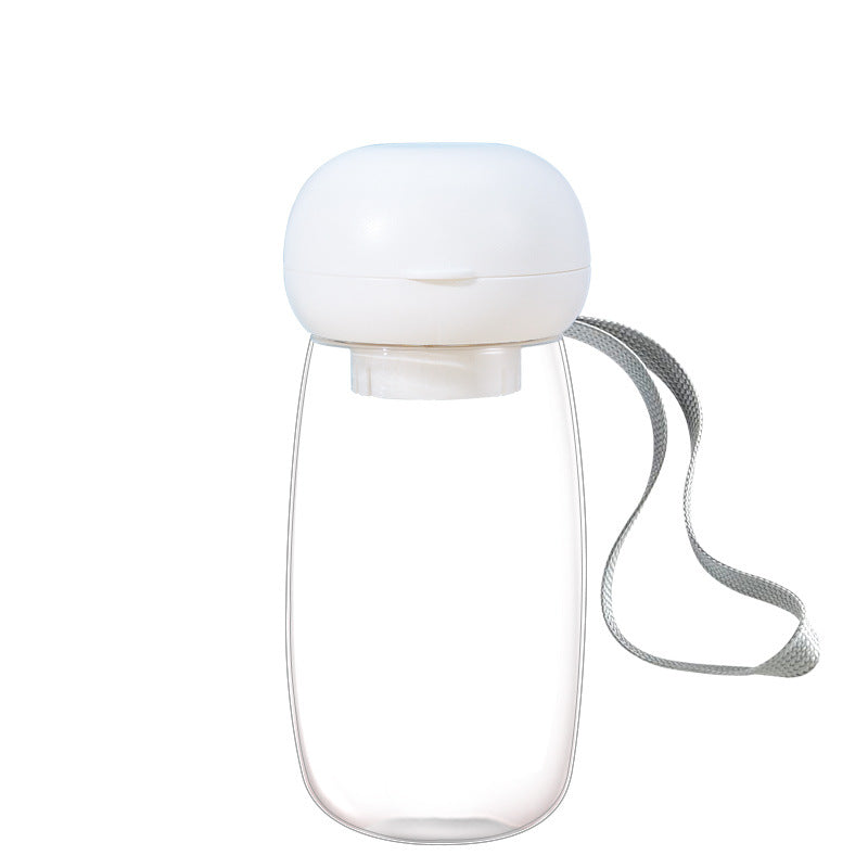 Portable Pet Water Bottle Outdoor Travel Drinking Cup Feeding Bowl With Lanyard For Small Medium Cats Dogs Pet Supplies High Temperature Resistance